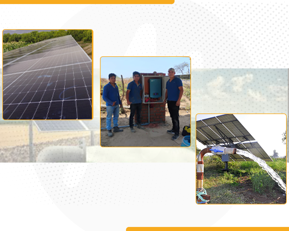 INSTALACIÓN DE PANELES SOLARES PARA SISTEMA DE BOMBEO AGRÍCOLA