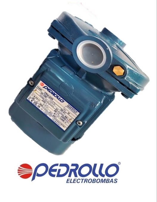 ELECTROBOMBA CENTRIFUGA PEDROLLO - 0.85 HP 90 L/MIN