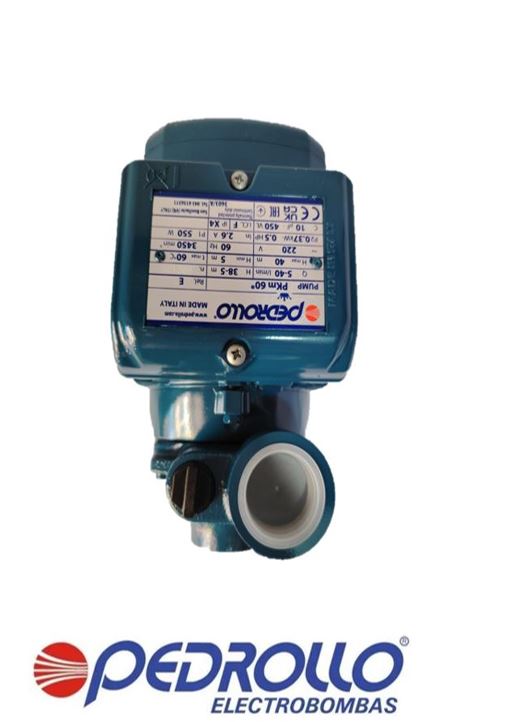ELECTROBOMBA PERIFÉRICA PEDROLLO - 0.5 HP 40 L/MIN