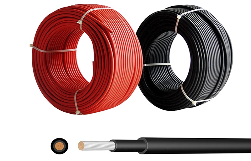 CABLE SOLAR 6 MM2 ROJO Y NEGRO